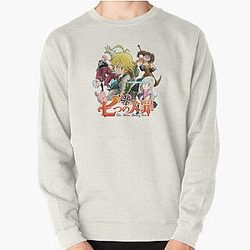 The Seven Deadly Sins Sweatshirts - The Seven Deadly Sins anime logo Pullover Sweatshirt RB1606