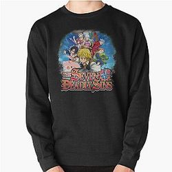 The Seven Deadly Sins Sweatshirts - The Seven Deadly Sins Pullover Sweatshirt RB1606