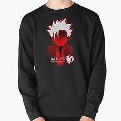 The Seven Deadly Sins Sweatshirts - Ban Pullover Sweatshirt RB1606