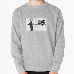 The Seven Deadly Sins Sweatshirts - Ban and King Pullover Sweatshirt RB1606
