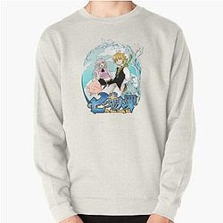 The Seven Deadly Sins Sweatshirts - The Seven Deadly Sins - logo Pullover Sweatshirt RB1606