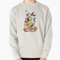 The Seven Deadly Sins Sweatshirts - The Seven Deadly Sins - logo Pullover Sweatshirt RB1606