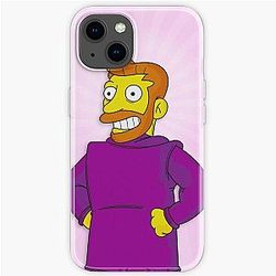 The Simpson Cases - Hank Scorpio, Backwards Coat Pink - Simpsons iPhone Soft Case 