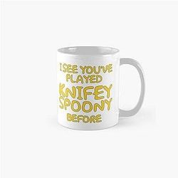 The Simpson Mugs - I see you've played Knifey-Spoony before! | The Simpsons Classic Mug 