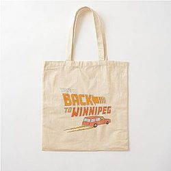 The Simpson Bags - The Simpsons Back To Winnipeg Cotton Tote Bag 
