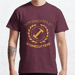 The Simpson T-Shirts - The Simpsons Stonecutters Classic T-Shirt 