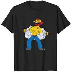 The Simpsons T-shirts -  Groundskeeper Willie Tears Off Edition