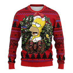 The Simpsons Funny Noel Mc Ugly Christmas Sweater 