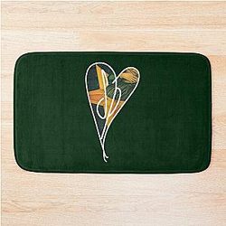 Digital Art Design of The Smashing Pumpkins Band Bath Mat