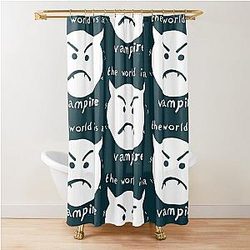 Rare Smashing Pumpkins The World Is A Vampire   Shower Curtain