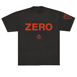 Zero Red Typography Pumpkin LA 1505 The Smashing Pumpkins T-Shirts