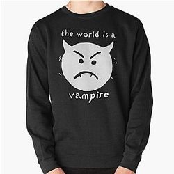 Rare Smashing Pumpkins The World Is A Vampire  	 Pullover Sweatshirt
