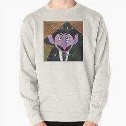 Smashing Pumpkins The World Is A Vampire Original Painting Pullover Sweatshirt