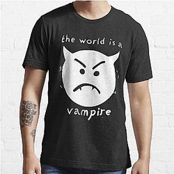 Rare Smashing Pumpkins The World Is A Vampire   Essential T-Shirt