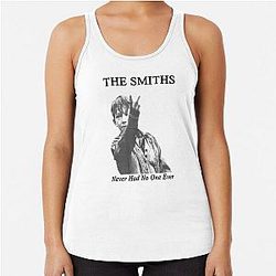 the smiths never had no one ever vintage wash Racerback Tank Top