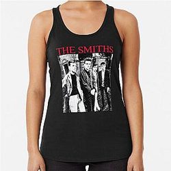 THE BEST OF LEGENDARY MUSIC ROCK THE SMITHS MORRISSEY Racerback Tank Top