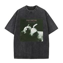 Retro Funny Cat TTPM0801 The Smiths T-Shirts