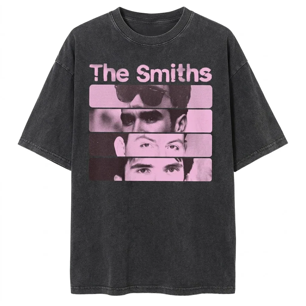 Morrissey 80s Music Fan DTNK0304 The Smiths Washed T-Shirts | The