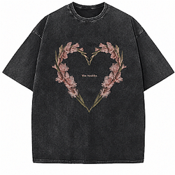 [Exclusive] Gladiolus Heart 165 Washed The Smiths T-Shirts