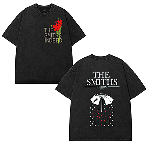 London 1986 DTNK1806 Washed The Smiths T-Shirts