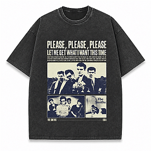 The Smiths Please Please Please 1984 Washed NTMD1808  The Smiths T-Shirts
