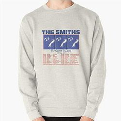 The Smiths US Tour 86,The Queen is Dead Sticker 1 Pullover Sweatshirt