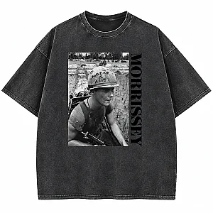 Make-Up Is A Lie Soldier & Morrissey LA1709 The Smiths Wash T-Shirts