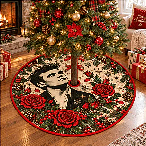 [Limited] Morrissey The Smiths Christmas Tree Skirt