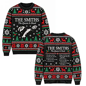The Queen Is Dead New Design DTNK0610 The Smiths Ugly Christmas Sweatshirts