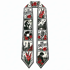 So Memories DTNK2210 The Smiths Faux Silk Scarf