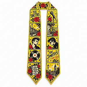 Look Back On DTNK2210 The Smiths Faux Silk Scarf