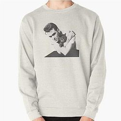MORRISSEY WITH CAT THE SMITHS Pullover Sweatshirt