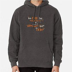 To Die By Your Side, The Smiths lyrics, Typography Pullover Hoodie