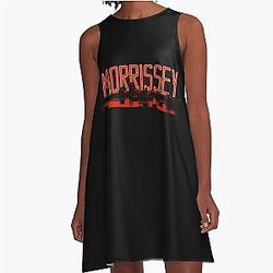 THE BEST OF LEGENDARY MUSIC ROCK THE SMITHS MORRISSEY IVELHAF A-Line Dress