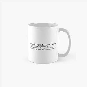 There Is a Light That Never Goes Out by The Smiths Classic Mug