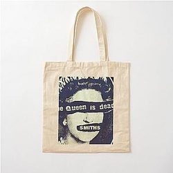 The Queen Is Dead The Smiths Cotton Tote Bag