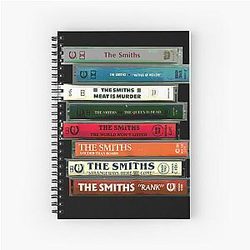 The Smiths Cassettes Spiral Notebook
