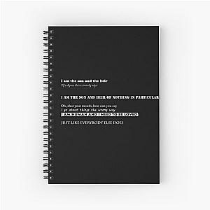 The Smiths lyrics  Spiral Notebook