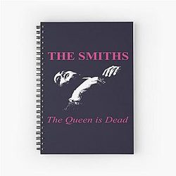Man The Smiths The Queen is Dead Comfortables Spiral Notebook