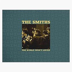 The Smiths The World Won't Listen Gift Men Women Jigsaw Puzzle
