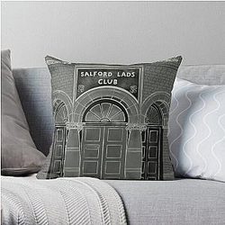 Salford Lads Club - The Smiths Throw Pillow