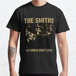 The Smiths Shirt, The Smiths TShirt, The Smiths T Shirt, World Won't Listen Ultra Soft Tee Classic T-Shirt