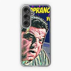 The Sopranos - Tony Soprano - Fan Art - Gifts for Sopranos Fans - Bobby Bacala You Sopranos....You Go Too Far! Samsung Galaxy Soft Case