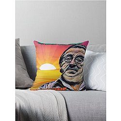 The Sopranos - Tony Soprano - Fan Art - Gifts for Sopranos Fans - Sunshine Throw Pillow