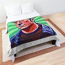 The Sopranos - Tony Soprano - Fan Art - Gifts for Sopranos Fans - Furio Giunta.  Comforter