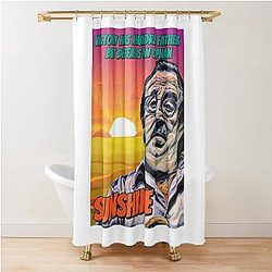 The Sopranos - Tony Soprano - Fan Art - Gifts for Sopranos Fans - Sunshine Shower Curtain