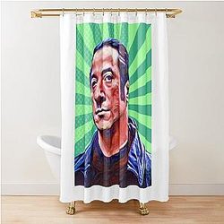 The Sopranos - Tony Soprano - Fan Art - Gifts for Sopranos Fans - Furio Giunta.  Shower Curtain