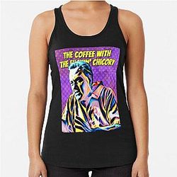 The Sopranos - Tony Soprano - Fan Art - Gifts for Sopranos Fans -  Johnny Sack, The Coffee with the Chicory Racerback Tank Top