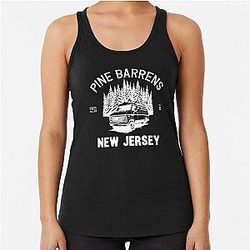 Pine Barrens The Sopranos Racerback Tank Top