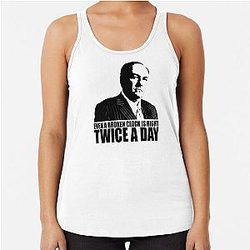The Sopranos Tony Soprano T shirt Racerback Tank Top